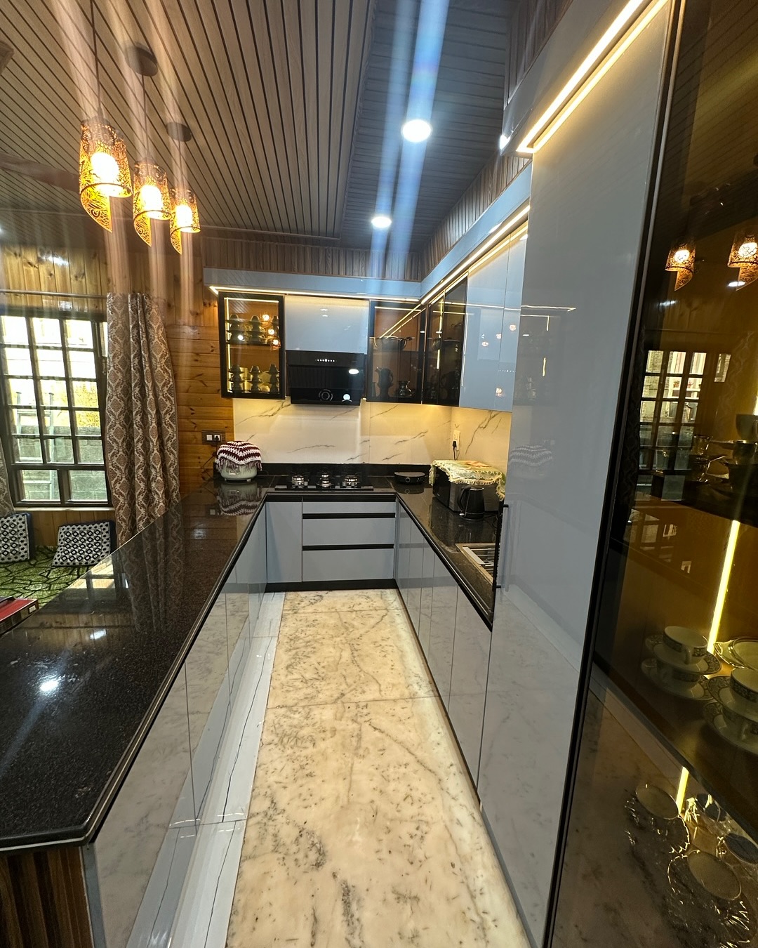Modern Modular Kitchen Transformation